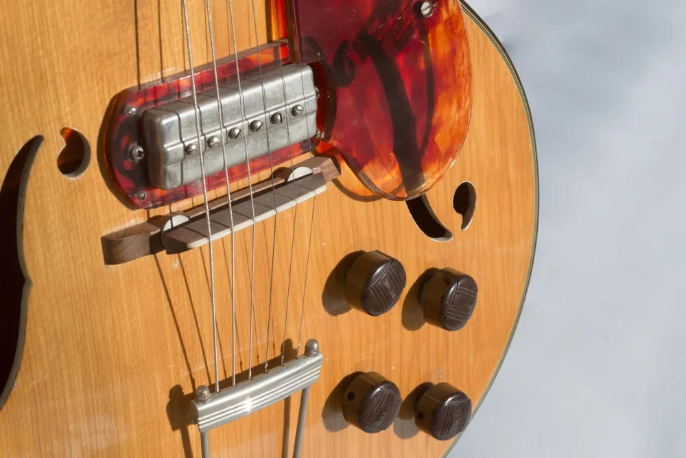 1954 Harmony H62 Blonde — Honeybee Guitars